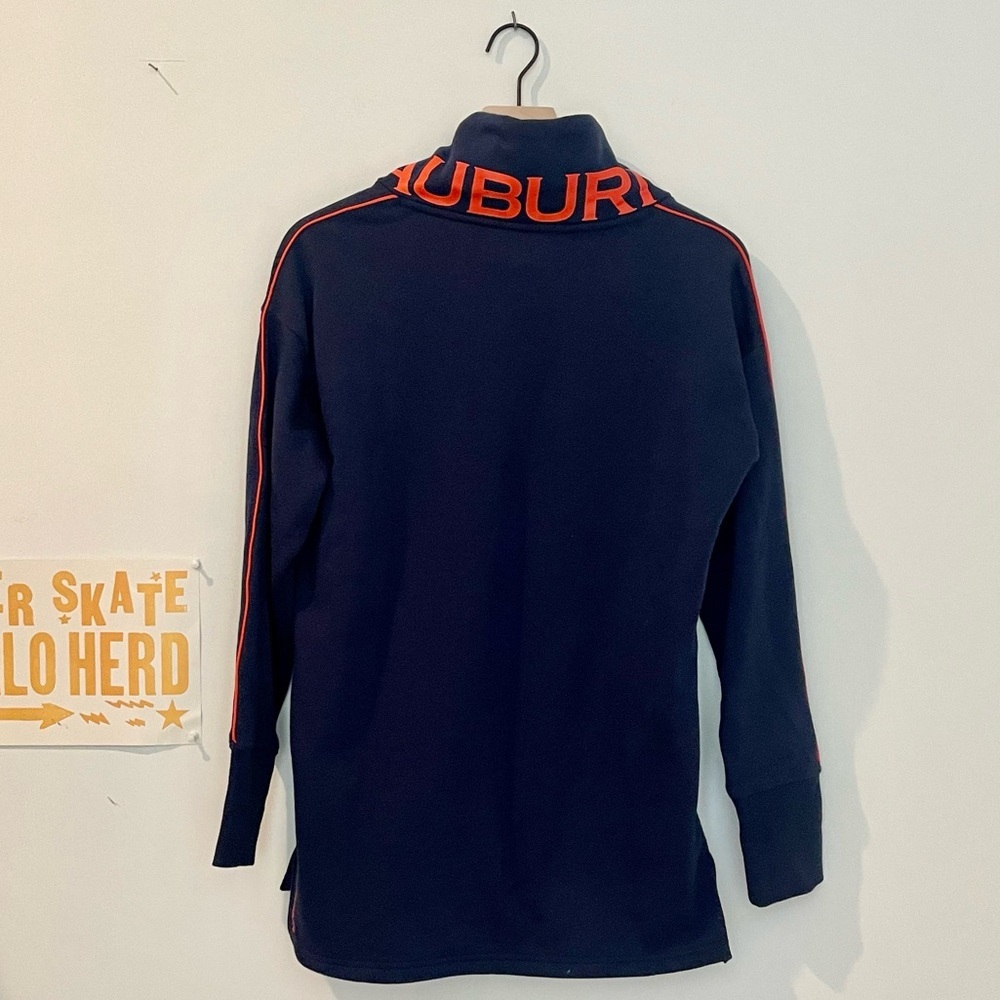 Auburn University Funnel Neck Longline Minimal Sweatshirt Under Armour - Picture 5 of 14